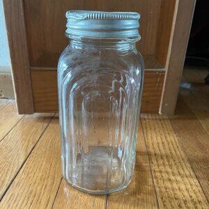 Antique Glass Jar and Lid, Collectors Presto